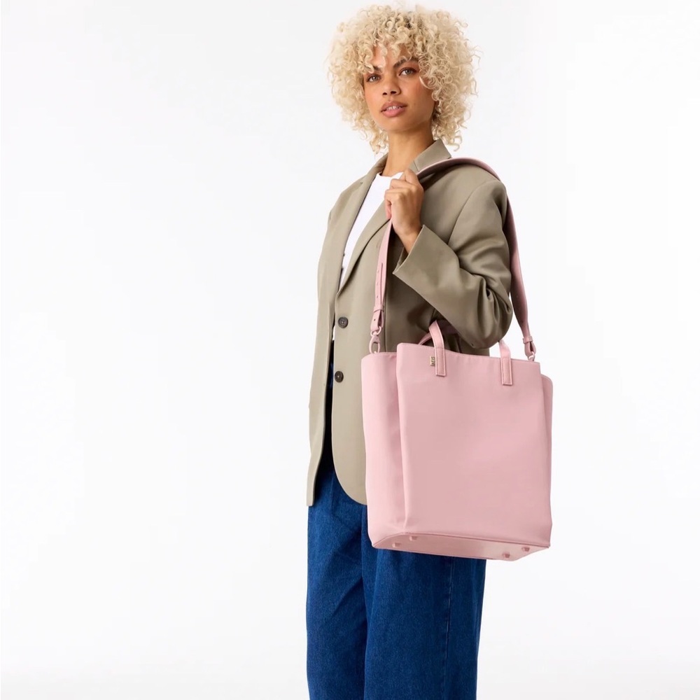 BEIS The Commuter Tote in Atlas Pink